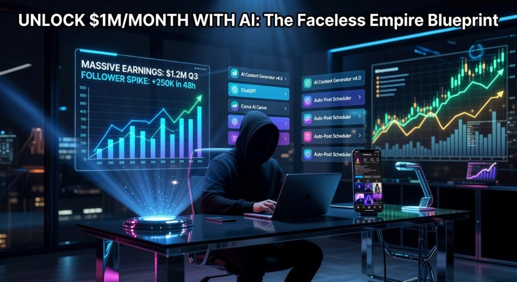 Faceless Instagram Page Using AI: How to Make $85,000/Month in Passive Income